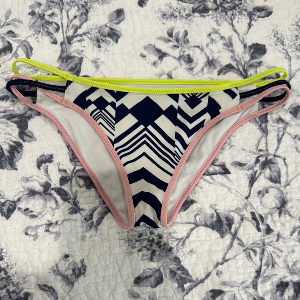 Victoria's Secret Blue and Pink Bikini Swimwear